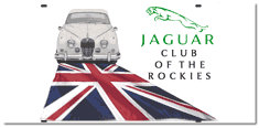 Jaguar Club License Plate